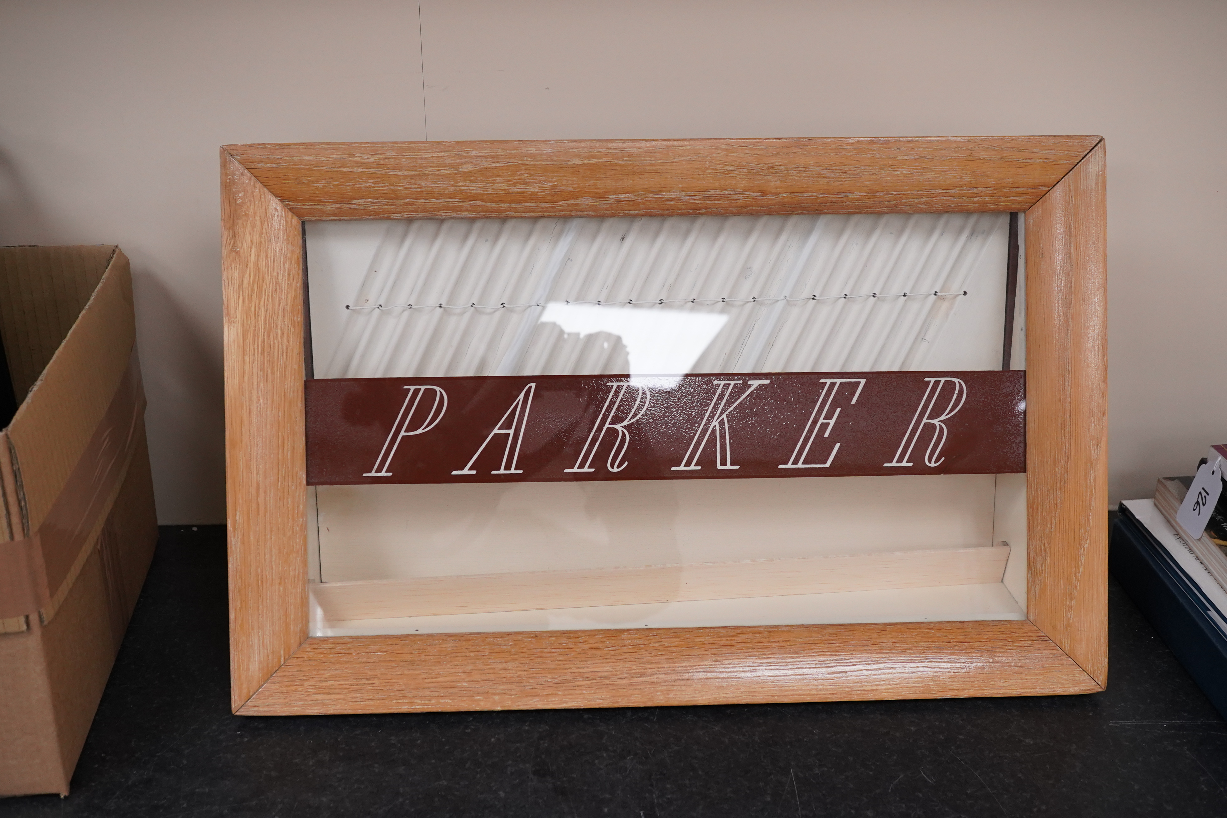 A Parker 51/61 shop display case - very rare